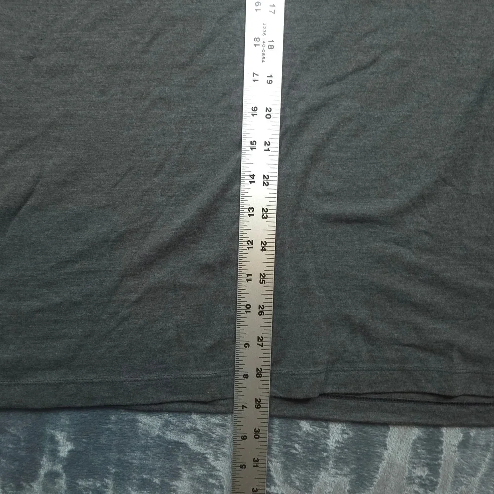The North Face Mens XXL Charcoal Grey Logo Graphic Short Sleeve T-Shirt